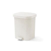 Al Hilal and Al Najma Silver Plastic Basket with Lid








