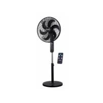 Media tech Fan Stand 18 inch , 6 blades with remote control,black MT-SF46R

