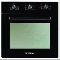 Fresh Built-in Gas Oven 60 cm Black FRESH20515