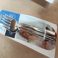 Image dessert Fork Set 3 Pieces F81
