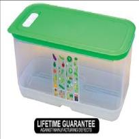 Aksa vegetable keeper container Veggie rectangular 4.3L
