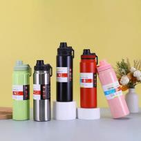 Thermal Flask 800ml with Handle,Assorted Colors-SHEIN - 25