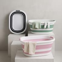 Silicone Basket,Foldable 38 Liters 3 Colors,Turkish - abdo-1217-43-1