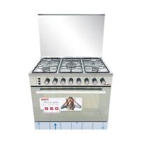 Fresh Jumbo Plus Cooker – 5 Burners, 60×90 cm, with Stainless Steel Fan