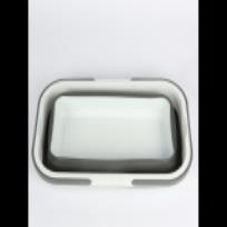 Silicone organizer 12 liters rectangular foldable multicolored 48×24×10.5 cm D4152