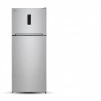 LG Refrigerator – 401 Liters, Top Freezer, Inverter, Silver - GTF402SVAN