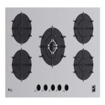 PURITY Built In Gas Hob 5 BURNERS 90 cm STAINLESS HPT911S