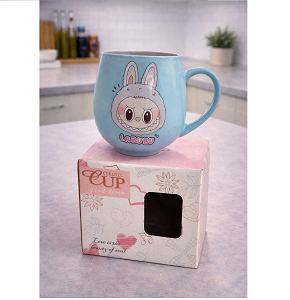 Mug Porcelain with Labubu Design - ch -a1-710
