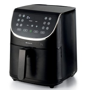Ariete Air Fryer Digital 7 Liters, Stainless Steel & Black - 4628-BK
