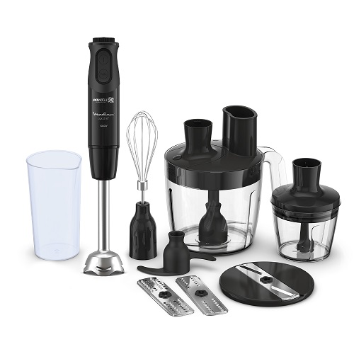 Moulinex Optichef Hand Blender DD6553EG, 1000W, 20 Speeds + 4 Attachments