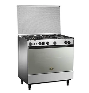  Kiriazi Stove 5-Burner Deluxe 60*90 Full Safety and Stainless Steel 9700/1F2W-20