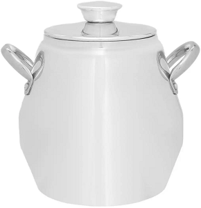 Al-Dahan Damasah (Molokhia Pot) with Stainless Steel Handle Size 2
