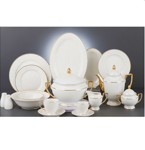 Oxford dining set 60 pcs round characterized by simplicity and elegance
