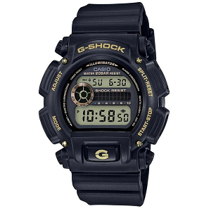 Casio G-Shock Men's Black Dial Resin Band Watch - DW-9052GBX-1A9DR, Quartz