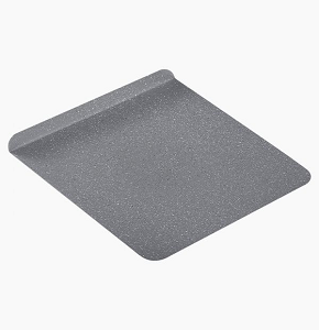 Marble tray biscuit without edges 32.5*30.5 cm