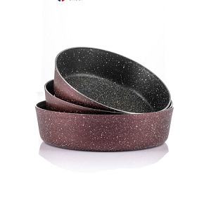 Bonasera Dream Granite Oven Tray Set 3 pcs (24-26-28) 4 mm

