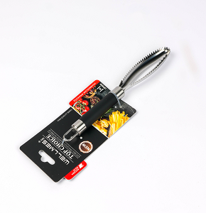 Fish scale remover with silicone-coated handle and hook Wellmes

