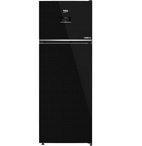 Beko Refrigerator, 406L, Digital Inverter, Black - RDNE455M20XBIDB
