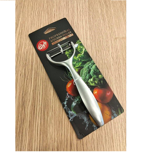 Stainless Steel Peeler with Stainless Steel Handle (Billy) – Smooth and fast peeling, sharp and safe, for daily use
