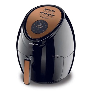 Kenwood Air Fryer , 1800 Watt , 7 Liter , Digital Screen , Black , Raya Warranty, HFP72.000BK