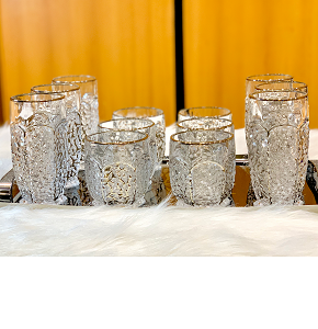 2M Tea & Shop Set 12 pcs - Safari Nickel Chocolate
