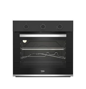 BEKO Oven, Built-in Gas 66 Liters 60 cm , Black - BBIH12100BC