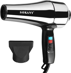 MD-3000 - Sokany Stainless Steel Hair Dryer, 2400W