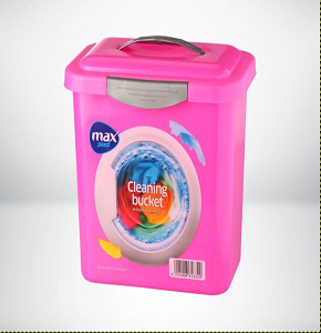 Max Plus colored laundry powder box
