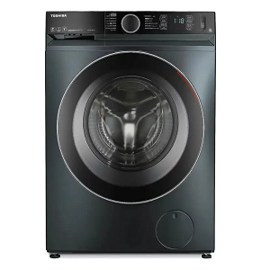 Toshiba Front Load Automatic Washing Machine, 9 Kg, Inverter Motor Dark Gray - TW-BK100GF4EG(MK)