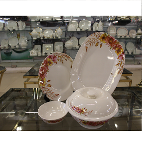 Melamine Dinner Set 38 pcs New Pattern Al Sharif 10300615
