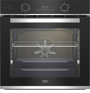 BEKO Oven, Built-in Electric 72 Liters 60 cm Digital with Fan and Grill , Black - BBIS13300XMSE