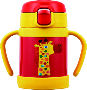 Tiger Thermos Yellow & Red MCK-A280 - 0.28L (124332)
