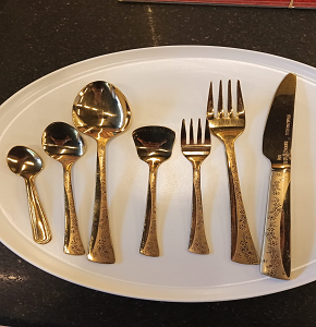 Cutlery Set Case – 89 Pieces – 3 mm Titanium – Egypt Home