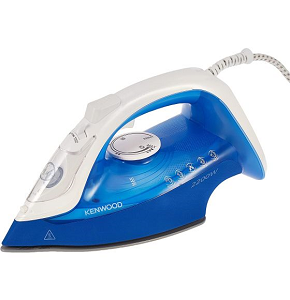 Kenwood Garment Steamer, 2200 Watt, Ceramic Base, Blue, STP60.000WB, (With Raya Warranty)