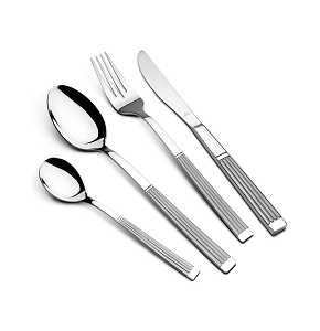 ARSHIA Stainless Steel Cutlery Set – German Made – 86 Pieces – Silver
