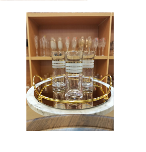 2M flora 6 pieces saucer set

