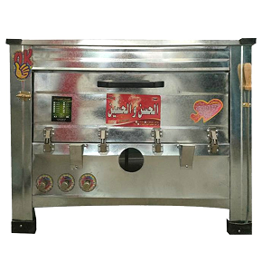 Karistal100- Crystal gas oven 100 cm galvanized
