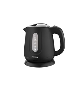 Sonai Kettle Plastic Mar-2200, 1100 Watt 1,2L , Black Color
MAR-2200 Black