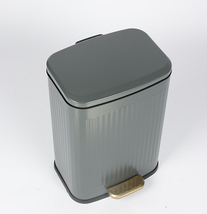 Trash Can 13 Liter Beige Stainless Steel A05-F18-13L-EMG