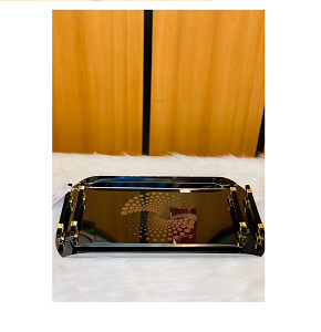 Stainless Steel Tray – 2 Pcs – Laser Colors
