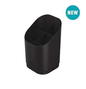 Cutlery Drainer with Tray - Black
