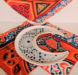 Nogoum Crescent Serving Plate 6228968770023
