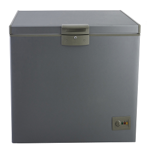 Beko Chest Freezer Defrost 300 Liters, Silver - HSA32500SEG