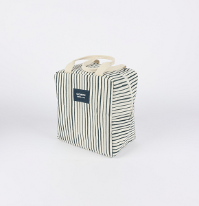 Storage Bag Green and White D4045-1