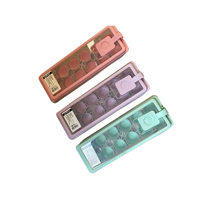 Gondol Cool & Tight Icecube TrayCylndir Shape With silicone cover G-232/C