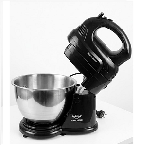 BLACK STONE Stand Mixer 300W, 2 Blades, Black BM-4200-B
