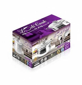 Lody Cook Aluminum Cookware Set (Czech) – 8 pcs, 4 mm
