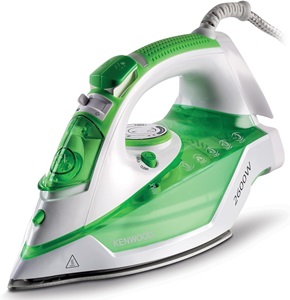Kenwood iron, 2600 watts, ceramic soleplate, green  STP70-000WG