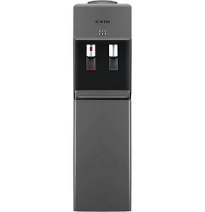 FW-17VFD2 Fresh water cooler, 2 taps, cold, lukewarm, gray stainless tank
