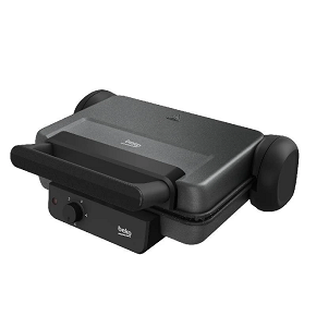 Beko Electric Grill 1800W Granite Surface 4 Slices Black TM 3441 S